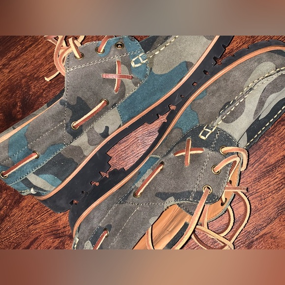 Ralph Lauren Polo shoes camo - size 12 - Picture 10 of 14